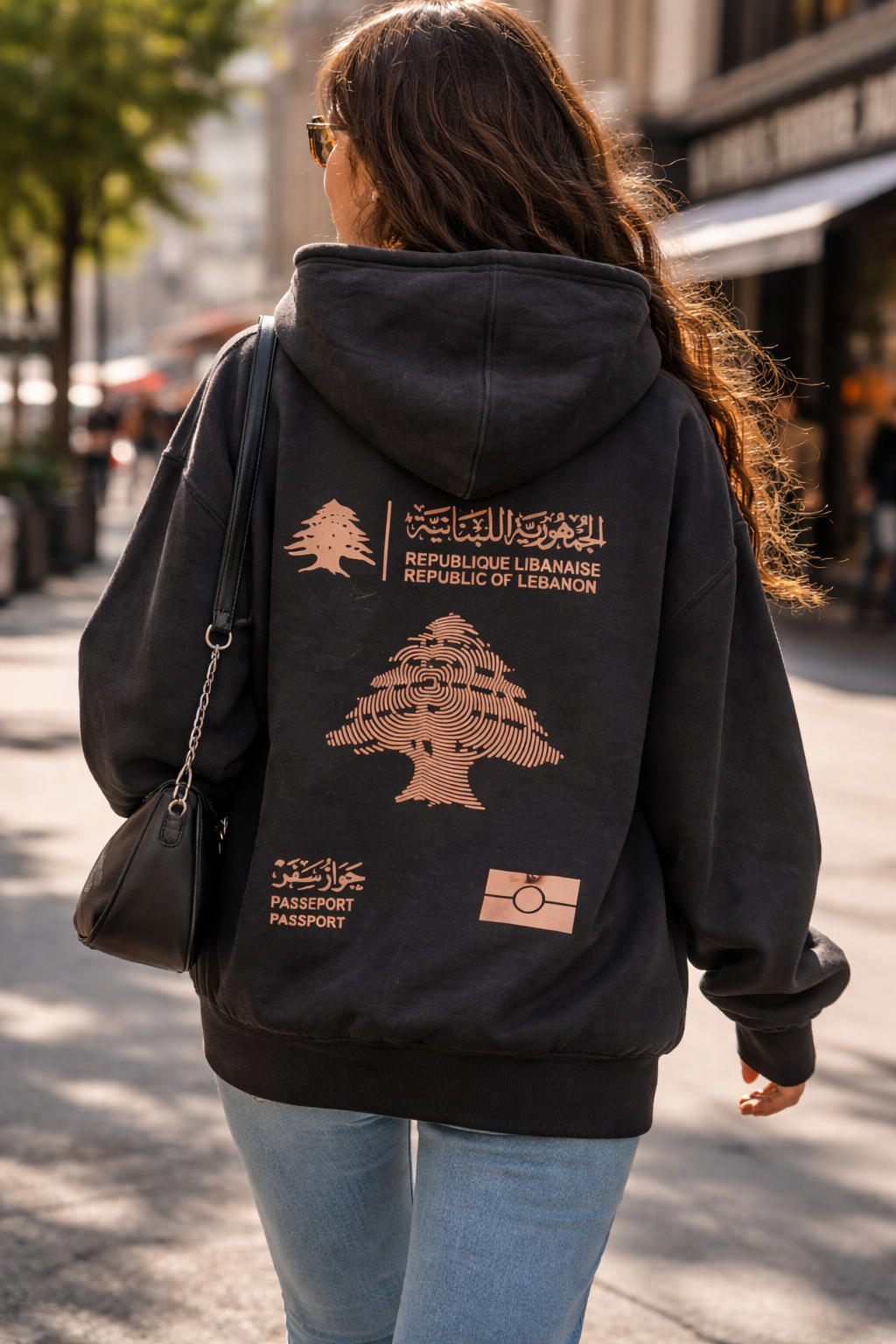 Lebanon Hoodie – Custom Vinyl Print