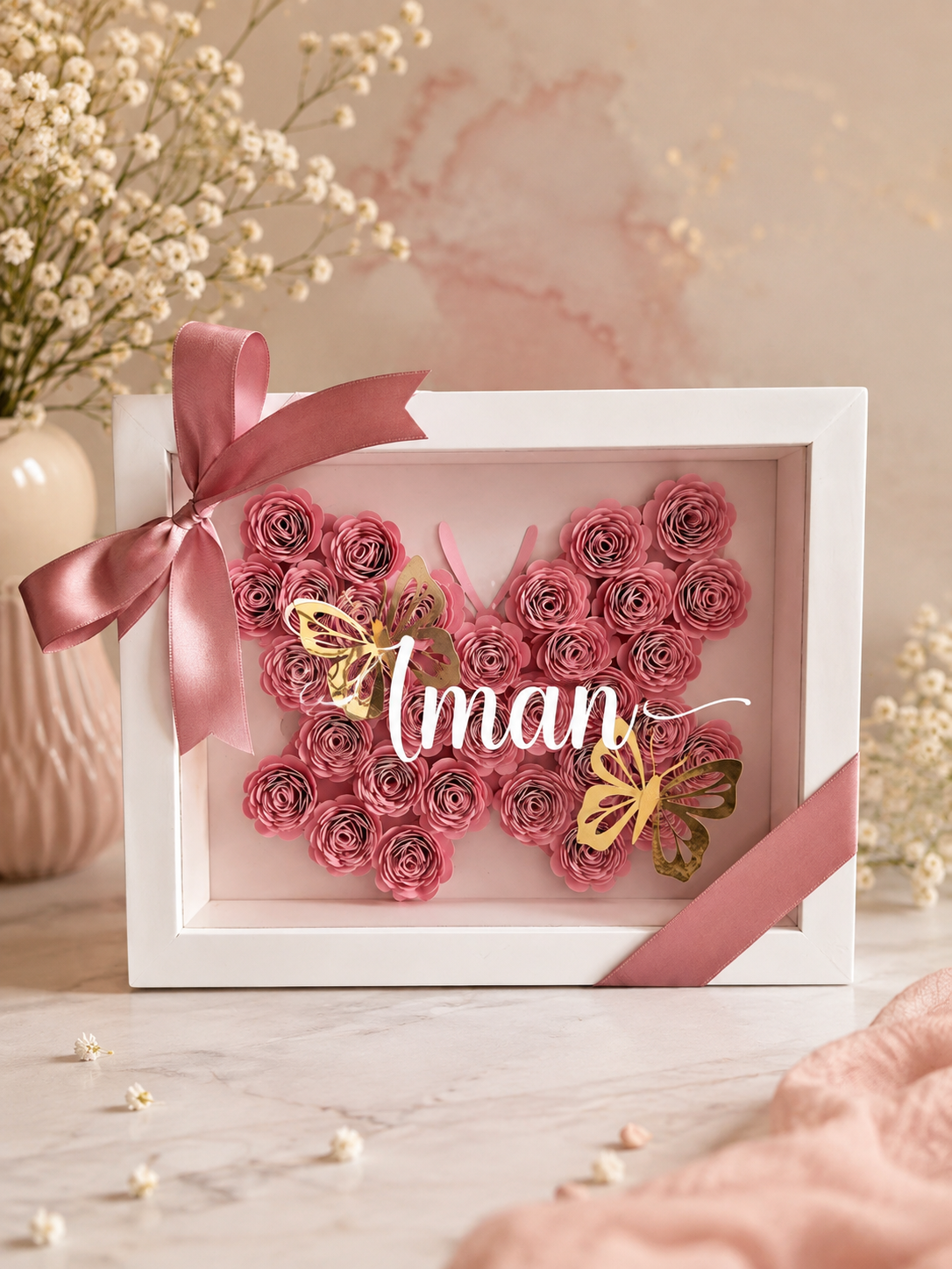 Frame – Iman Butterfly