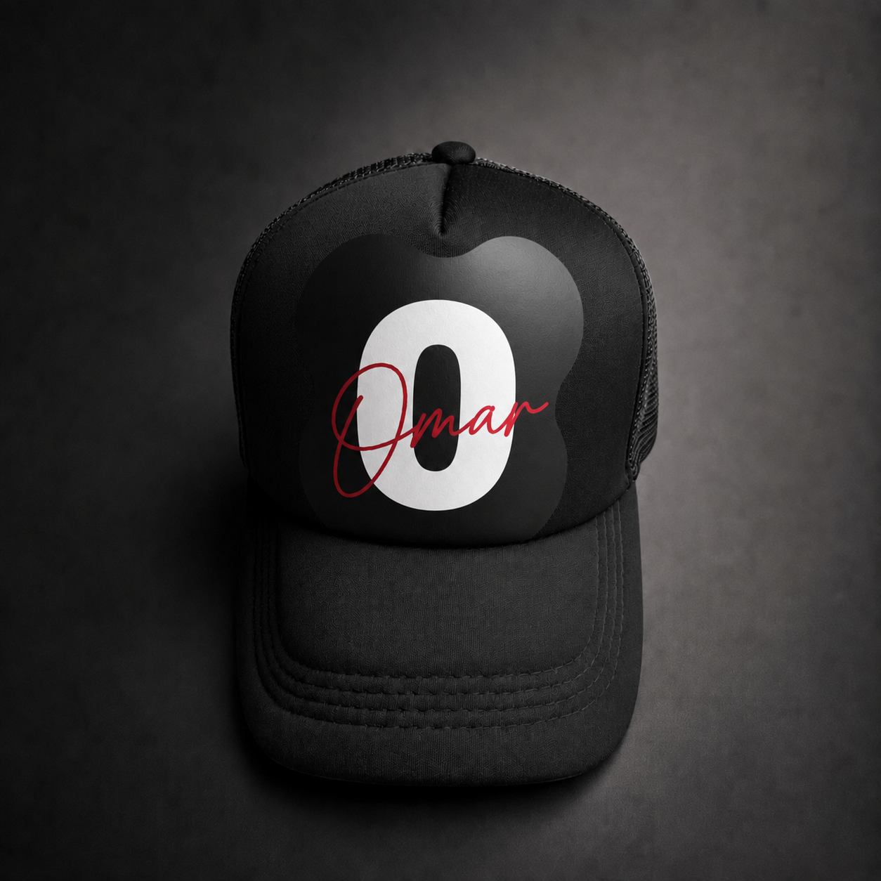Personalized Name Cap – Vinyl Print