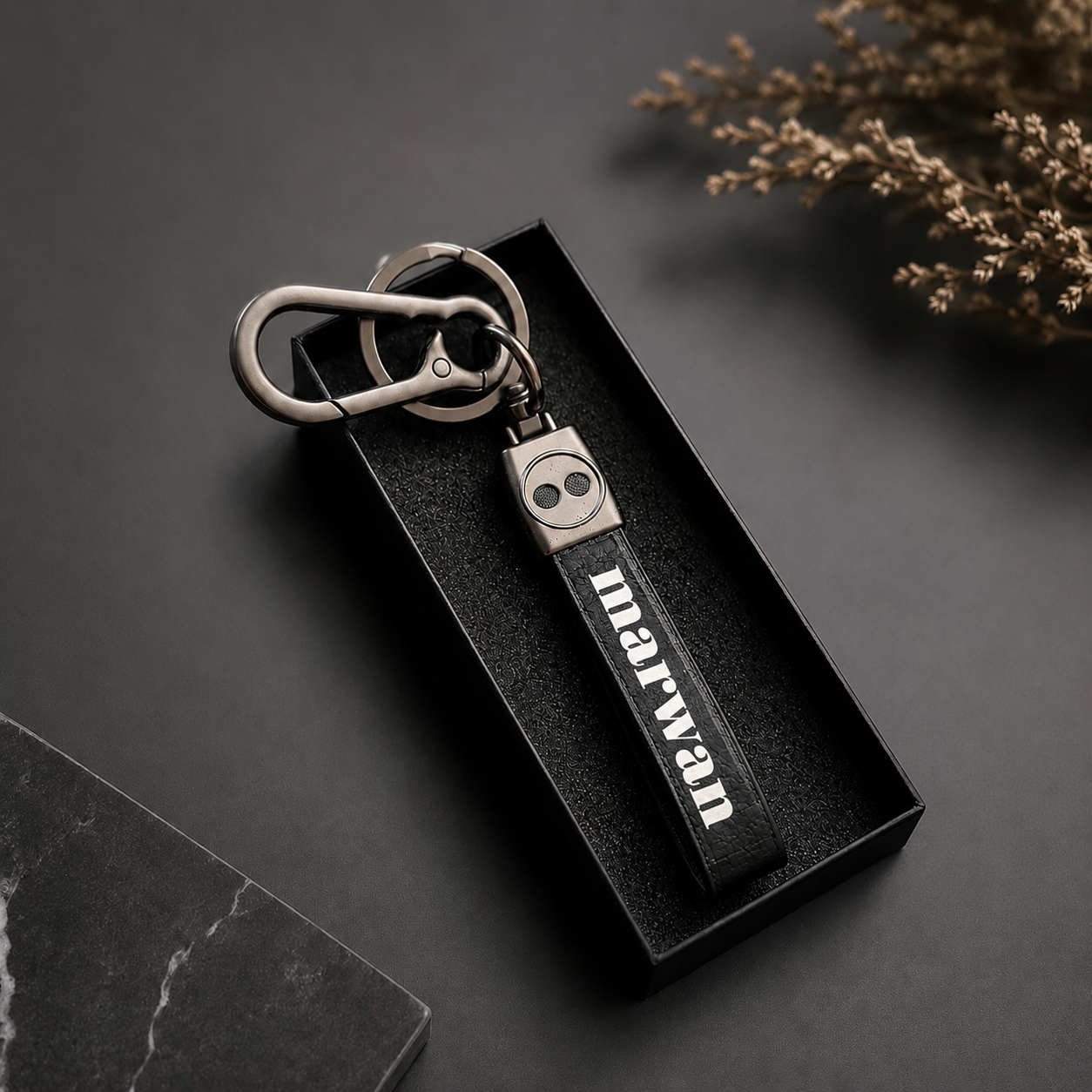 Leather Keychain